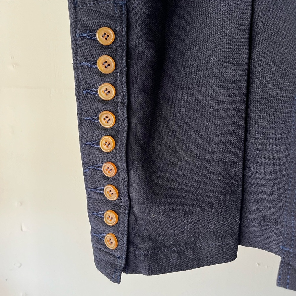 Comme des Garcons Navy Blue Blazer - Picture 3 of 5